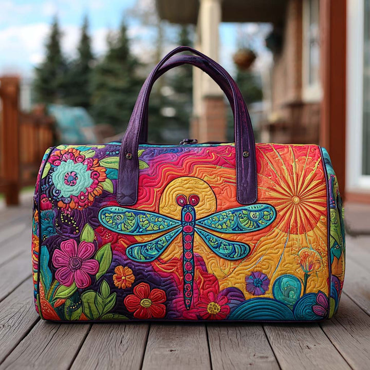 Boho Buzz Quilted Duffle Bag