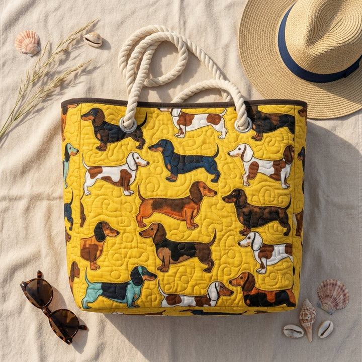 Beach Bag - Dachshund