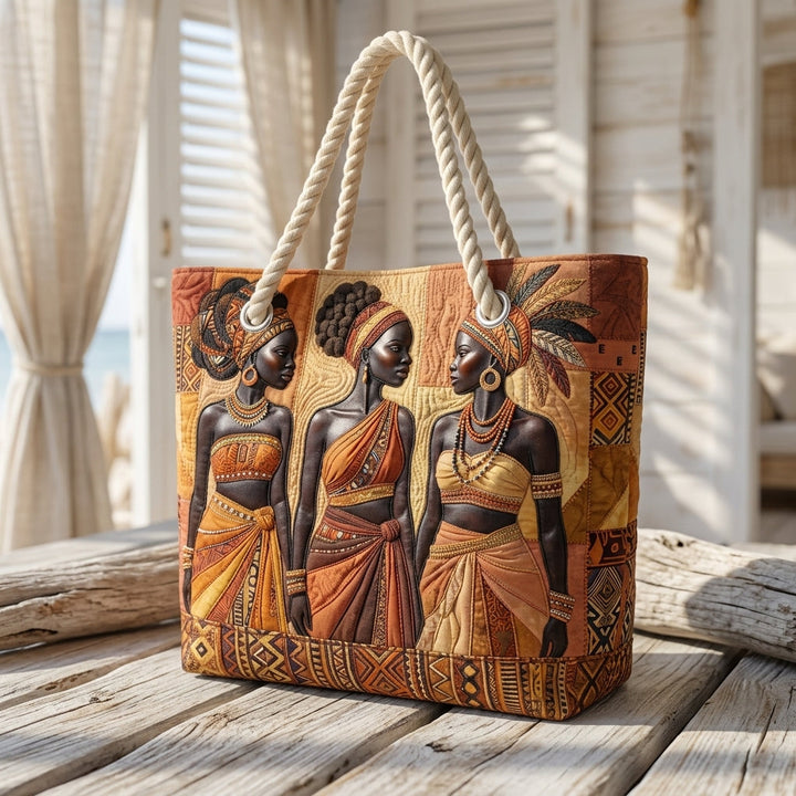 Beach Bag - Melanin Queens Glow