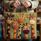Quilted Tote Bag - Giraffe 2